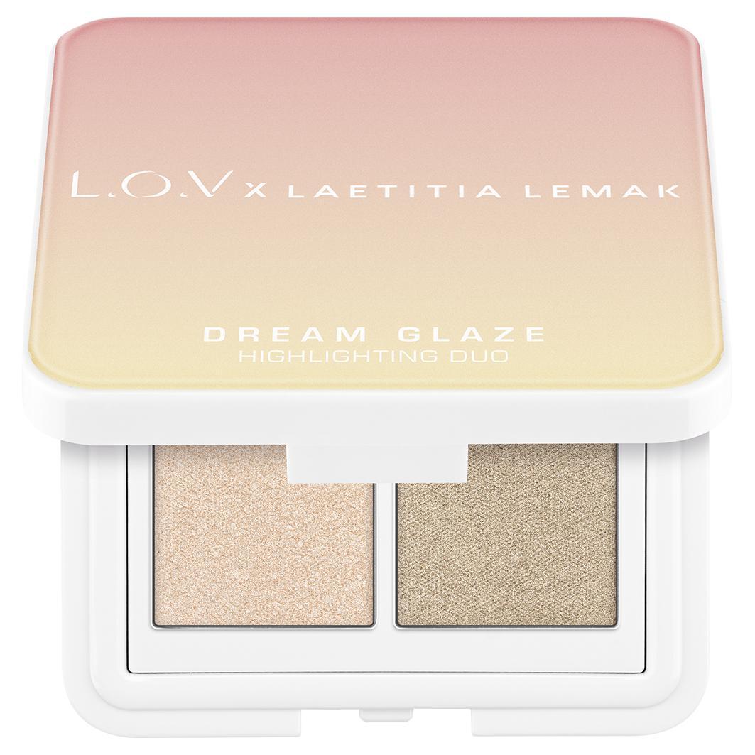LOV puder LOV x LAETITIA LEMAK Dream Glaze Highlighter Duo - 7,3 g