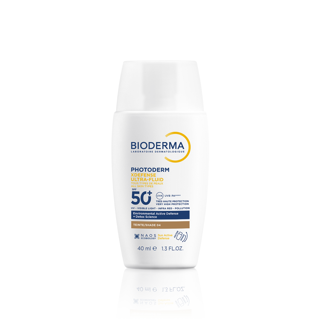 Photoderm XDefense Ultra Fluid SPF 50, нијанса 04, апотека за заштиту од сунца