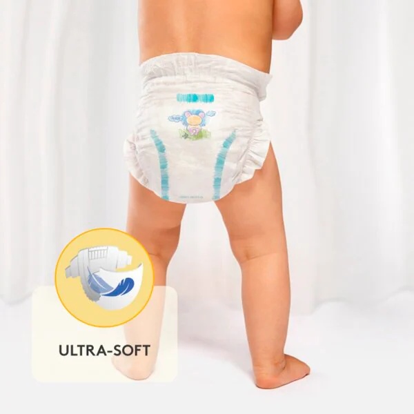 Kruidvat 6+ īpaši lielas Plus autiņbiksītes Jumbo iepakojumā<br>izmērs 6+ (16+ kg), 48 gabali