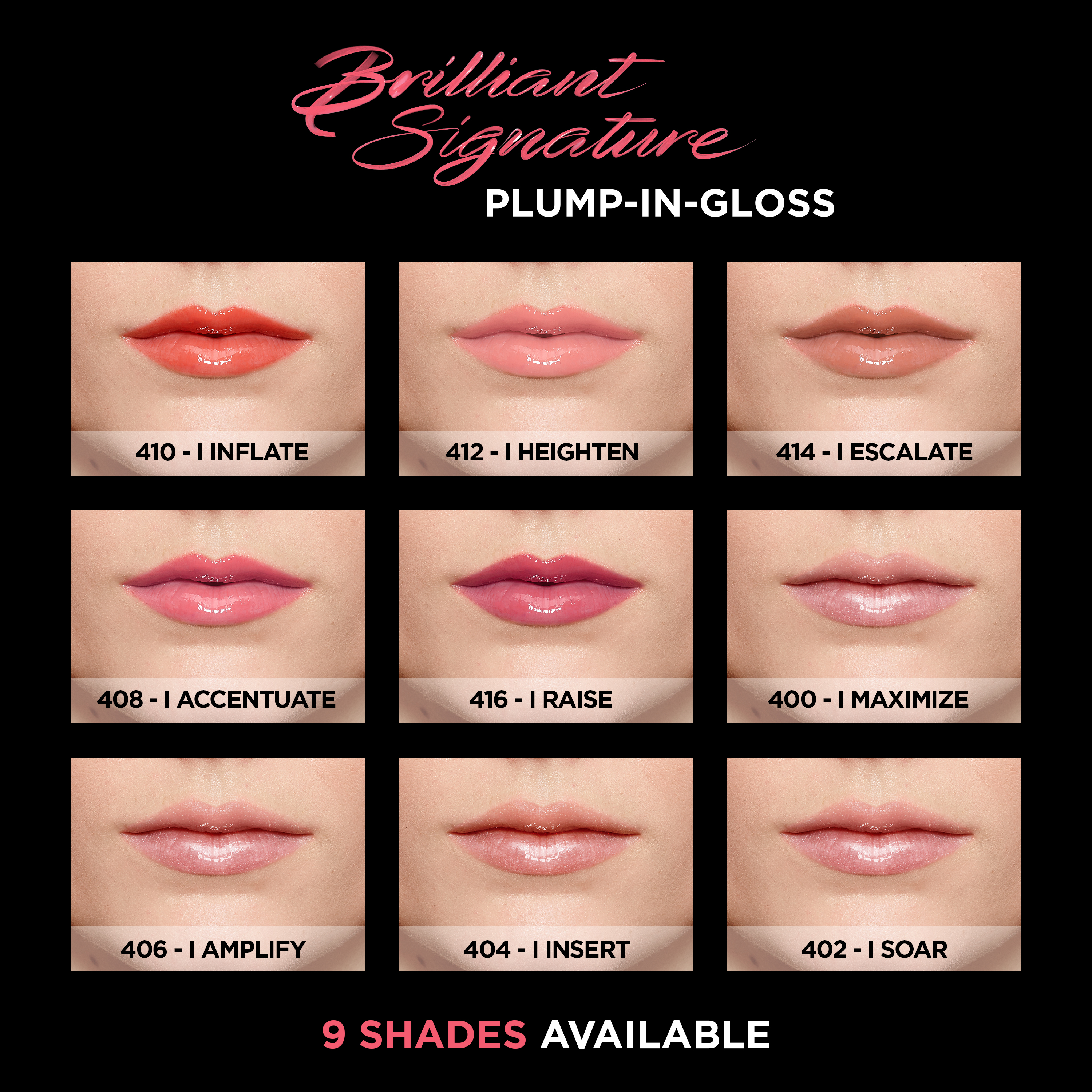 „L'Oréal Paris Brilliant Signature“ putlus blizgesys
