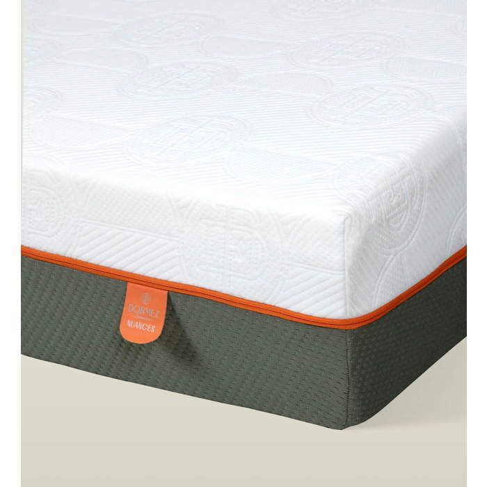 Matelas Hybride Français Premium - 200x200 - Ressorts Ensachés - Accueil Souple - Déhoussable - Matelas Nuances - Dormez Français