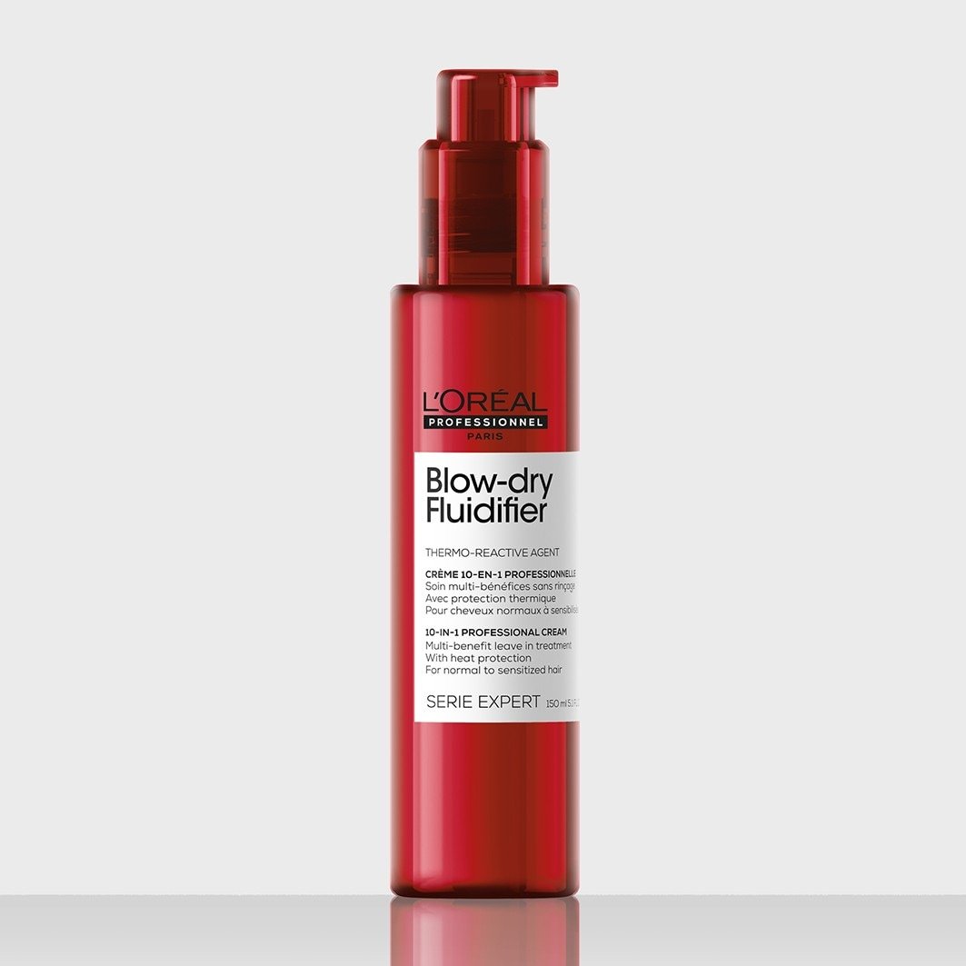L'Oréal Professionnel регенератор без испирања, флуидификатор за фенирање, крема са меморијом облика - 150 мл