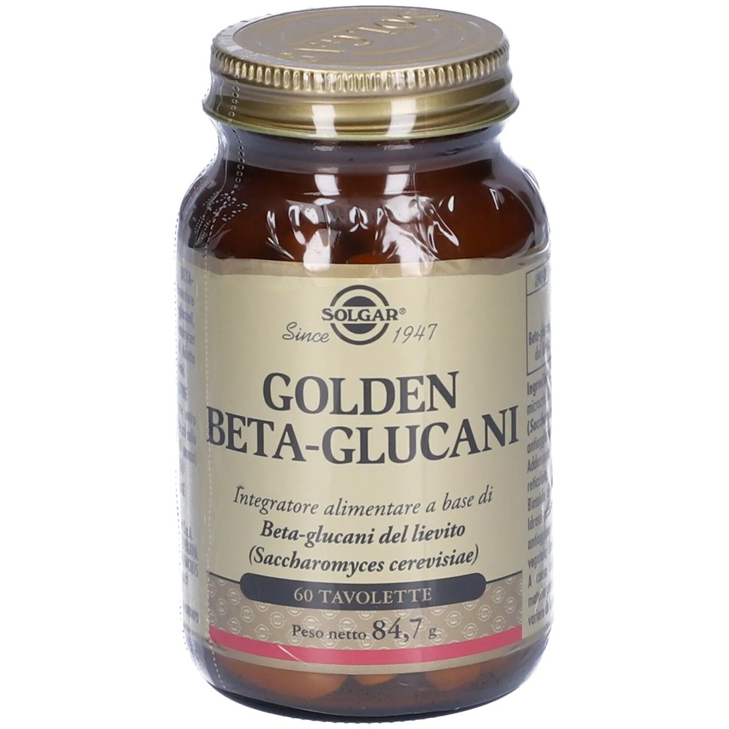 SOLGAR Gouden Beta-Glucanen 60 tabletten Immuunsysteem