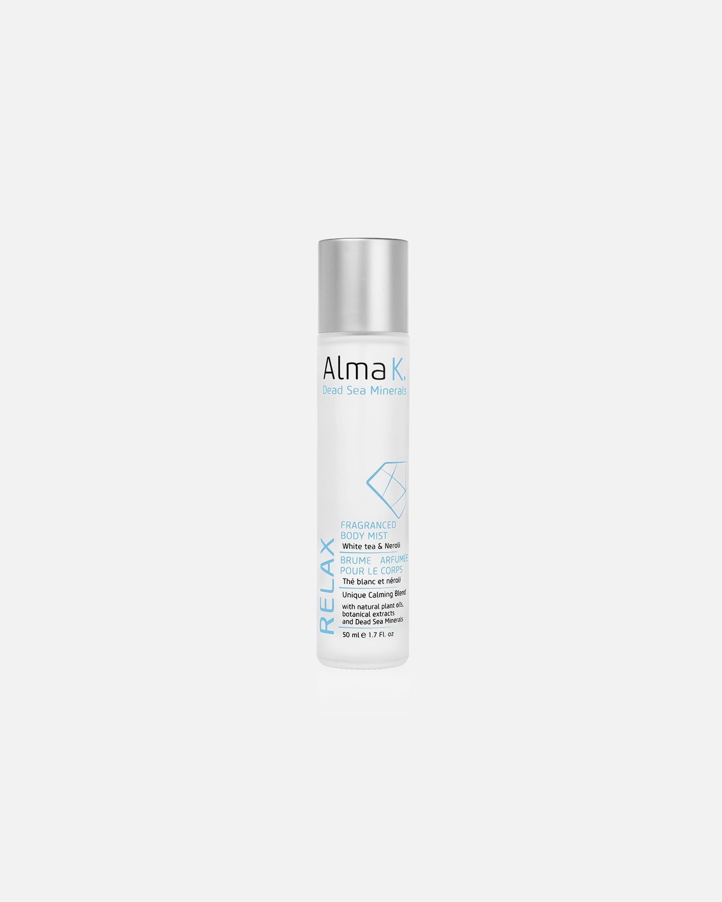 Alma K Body Care parfumski sprej za telo z belim čajem in nerolijem - 50 ml