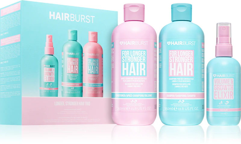 Подарунковий набір Hairburst Volume & Growth Bundle для ідеального вигляду волосся