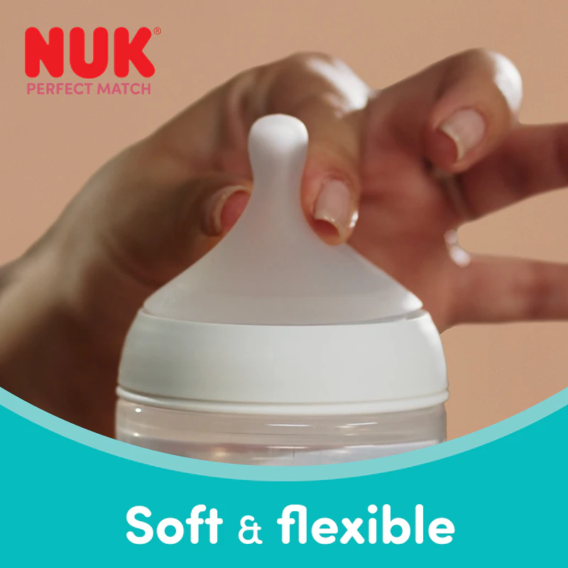 Fľaša NUK Perfect Match Hippo