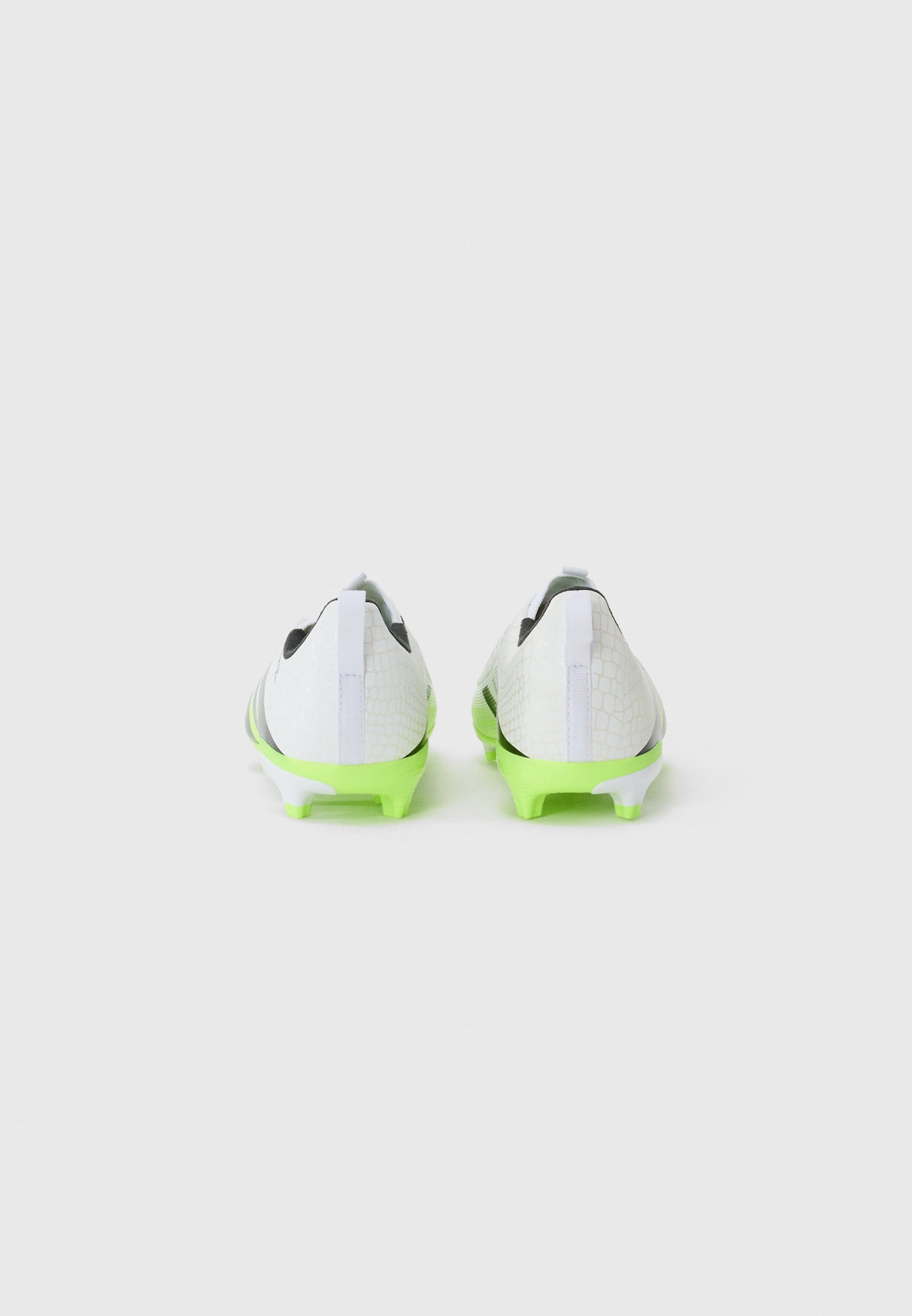 adidas Performance PREDATOR LEAGUE UNISEX - Chaussures de football pour terrain ferme - blanc/noir/citron clair