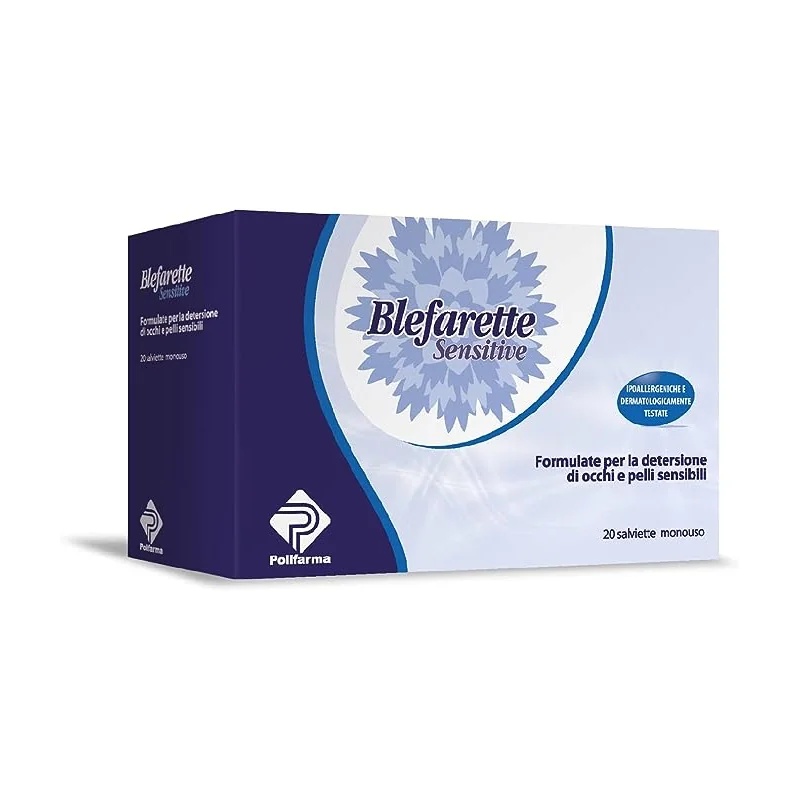 BLEFARETTE Blefarette Sensitive Augenreinigungstücher 20 Stück