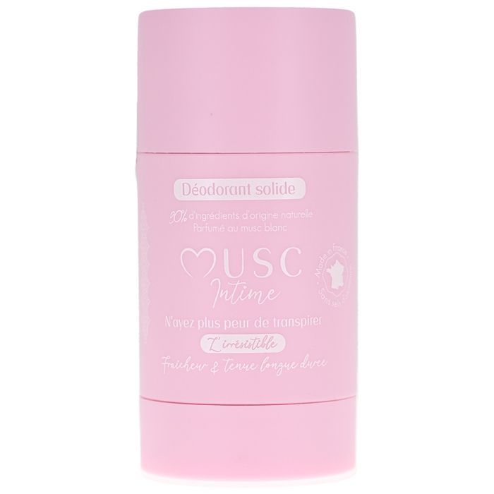 Musc Intime Solid Deodorant White Musk Scent 50g