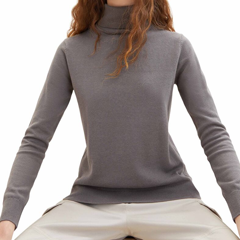 Pull Femme Gris