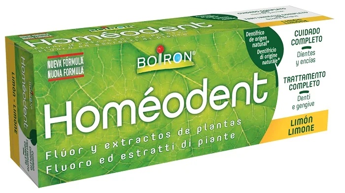 HOMEODENT Pasta de dentes homeopática com limão 75 ml