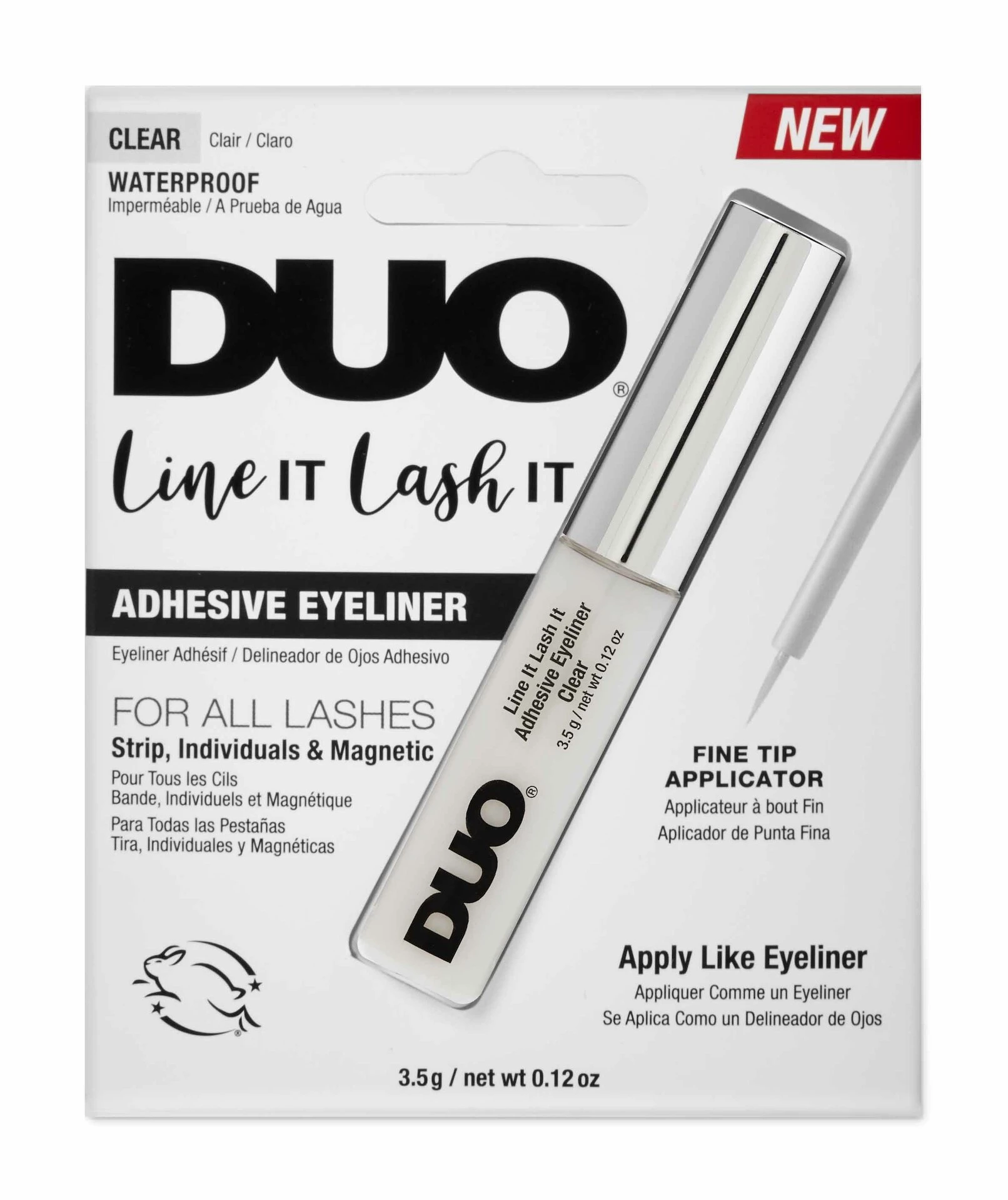 Line It Lash It ljepljivi tuš za oči, prozirni - Ardell