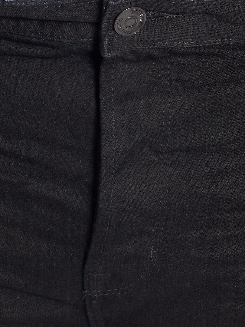 Pantalones vaqueros regulares - L30 - NEGRO