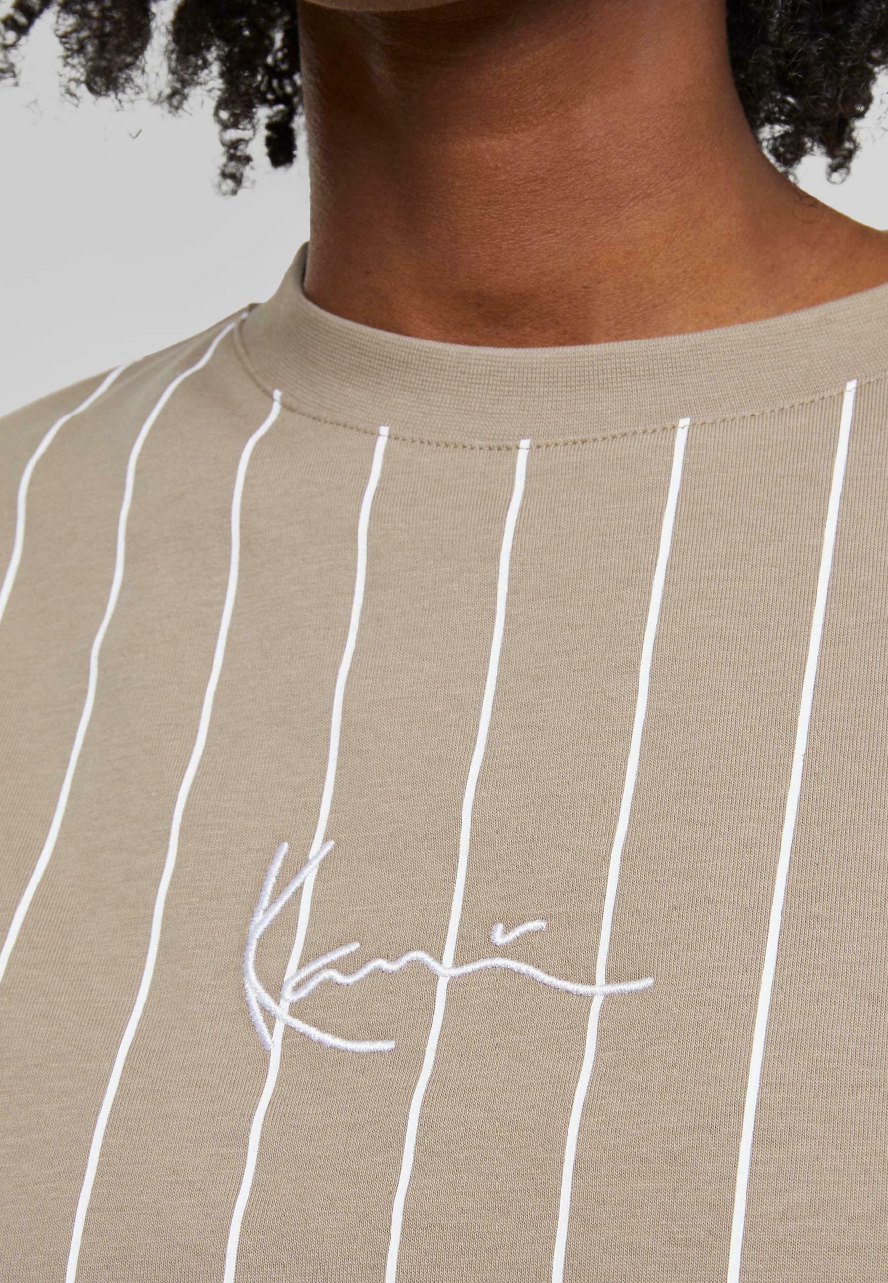 T-shirt imprimé Karl Kani - marron