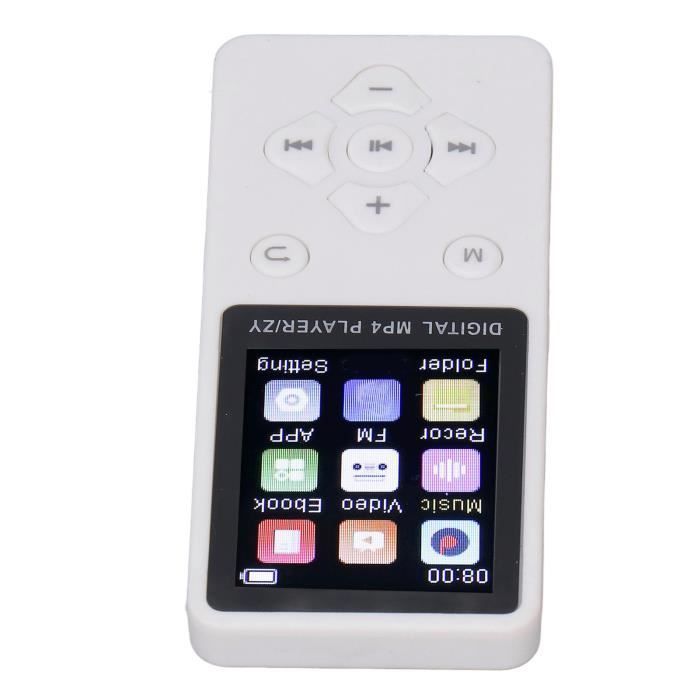 Lettore MP3/MP4 - SALUTUYA - Slim - Bluetooth 5.0 - 64GB - HiFi con schermo a colori da 1,8 pollici