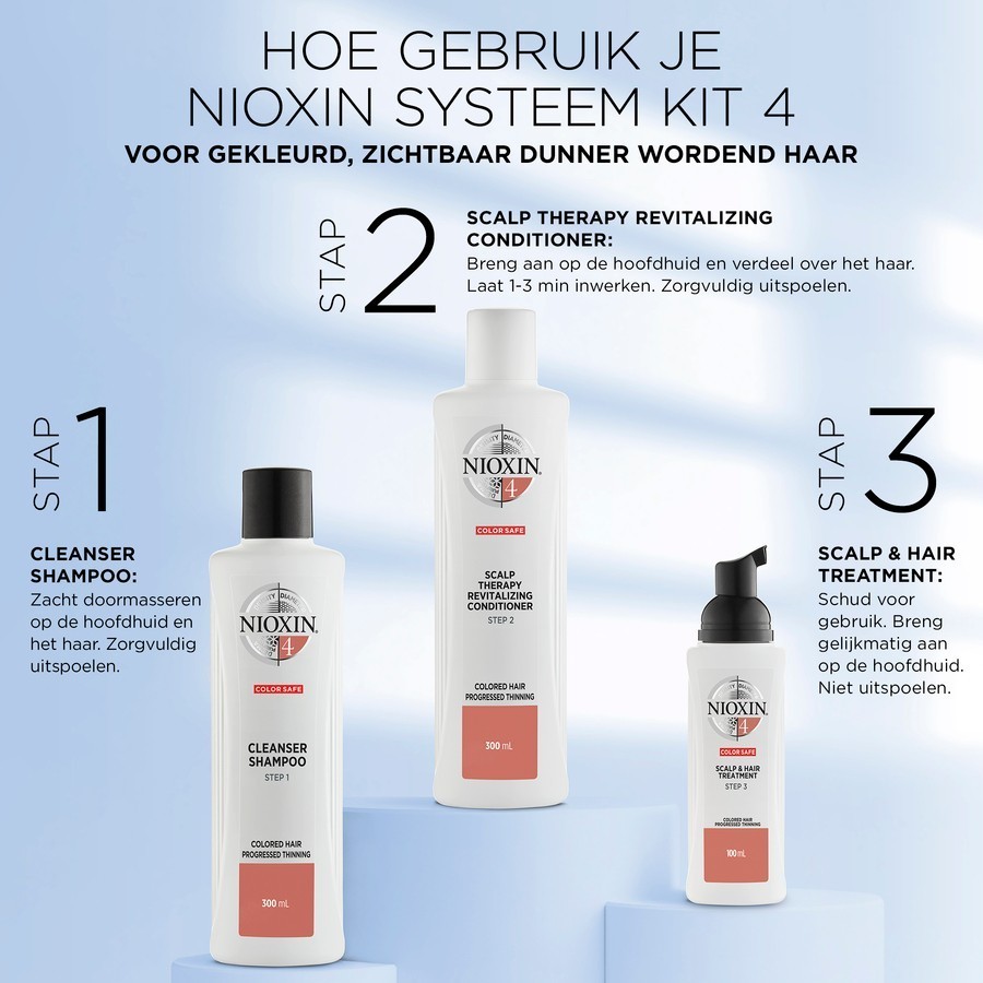 Nioxin šampon za lase System 4 čistilni šampon - 300 ml