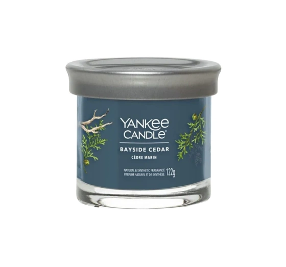 Yankee Candle Signature Tumbler mała świeca zapachowa Bayside Cedar 122 g