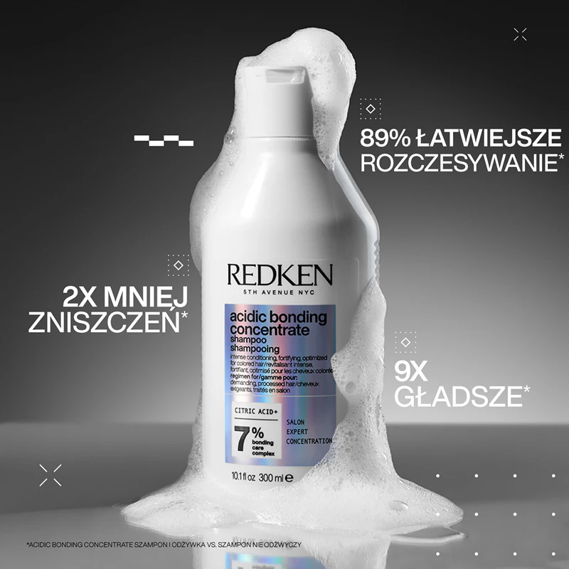 Redken Acidic Bonding Concentrate posilňujúci šampón pre slabé vlasy