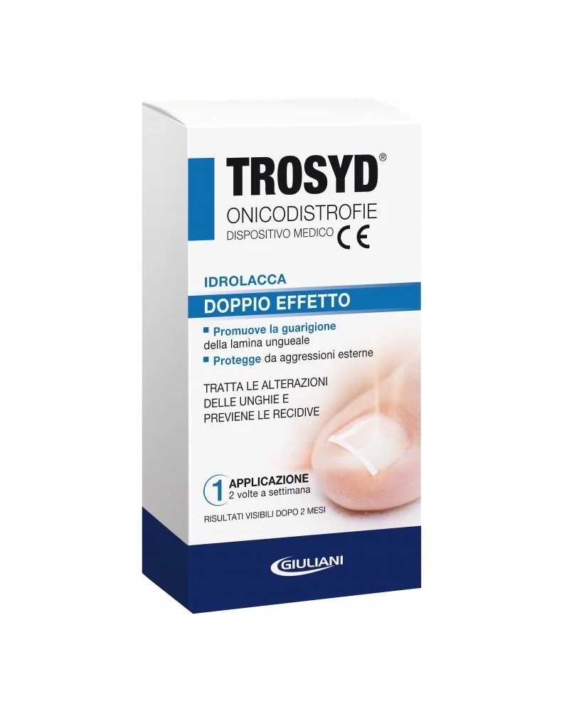 Vernis à ongles Trosyd 7 ml hydrolacquer pour onychodystrophie