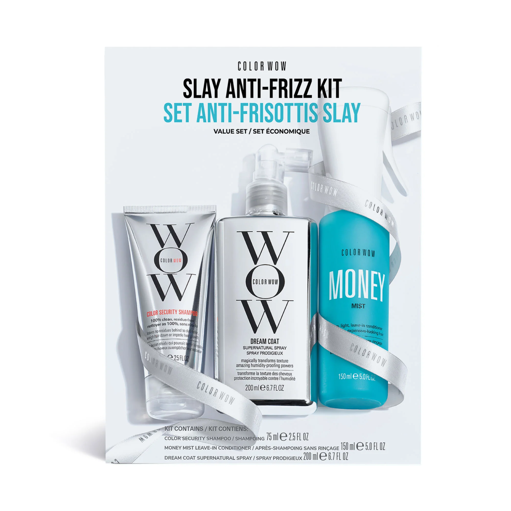 Cura dei Capelli KIT Slay Anti-Frizz - Cofanetti per Capelli, Spray Capelli Styling & Finish