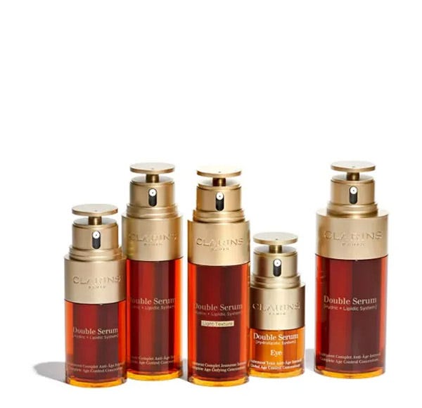 Dobbelt serum let tekstur