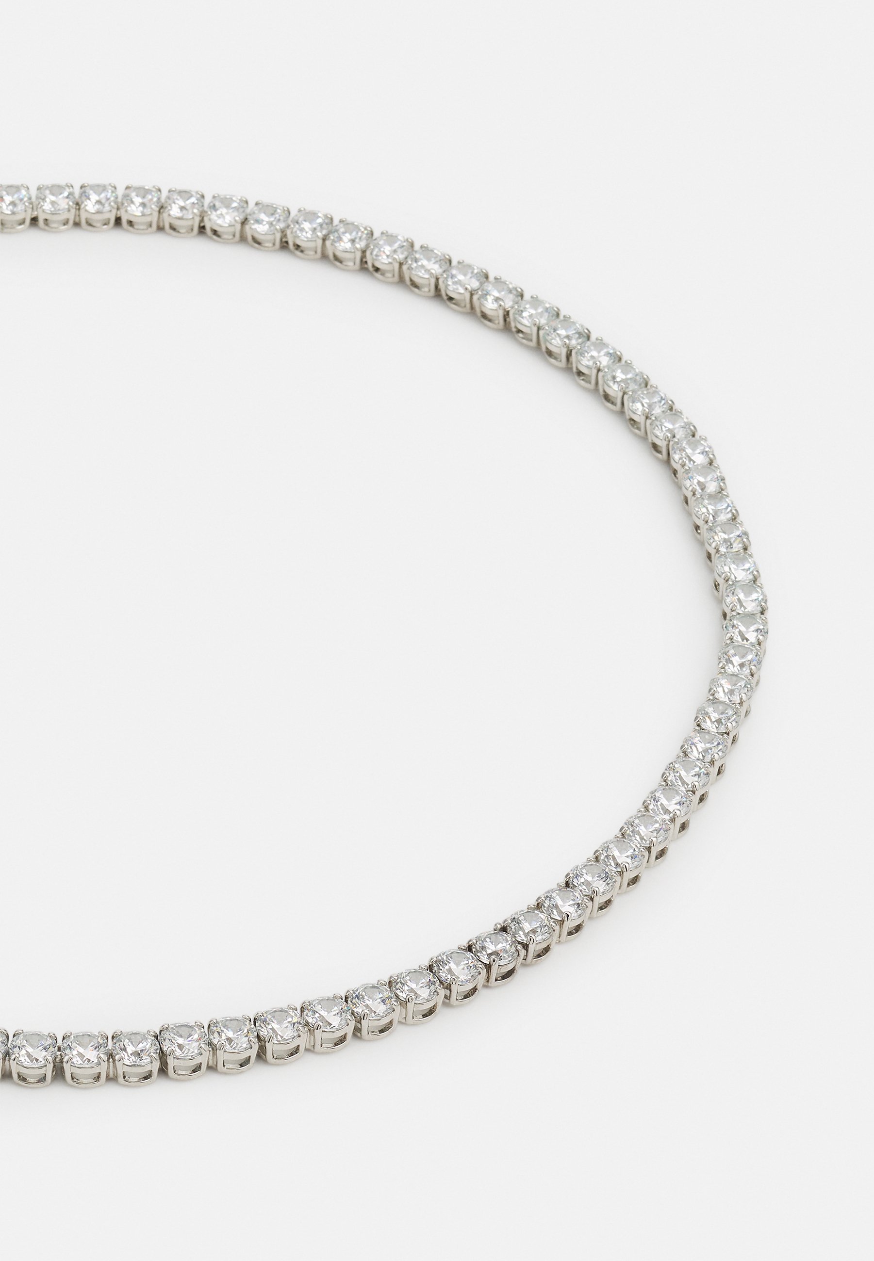 Colar Swarovski MATRIX TENNIS com corte redondo - Colar - cor prata