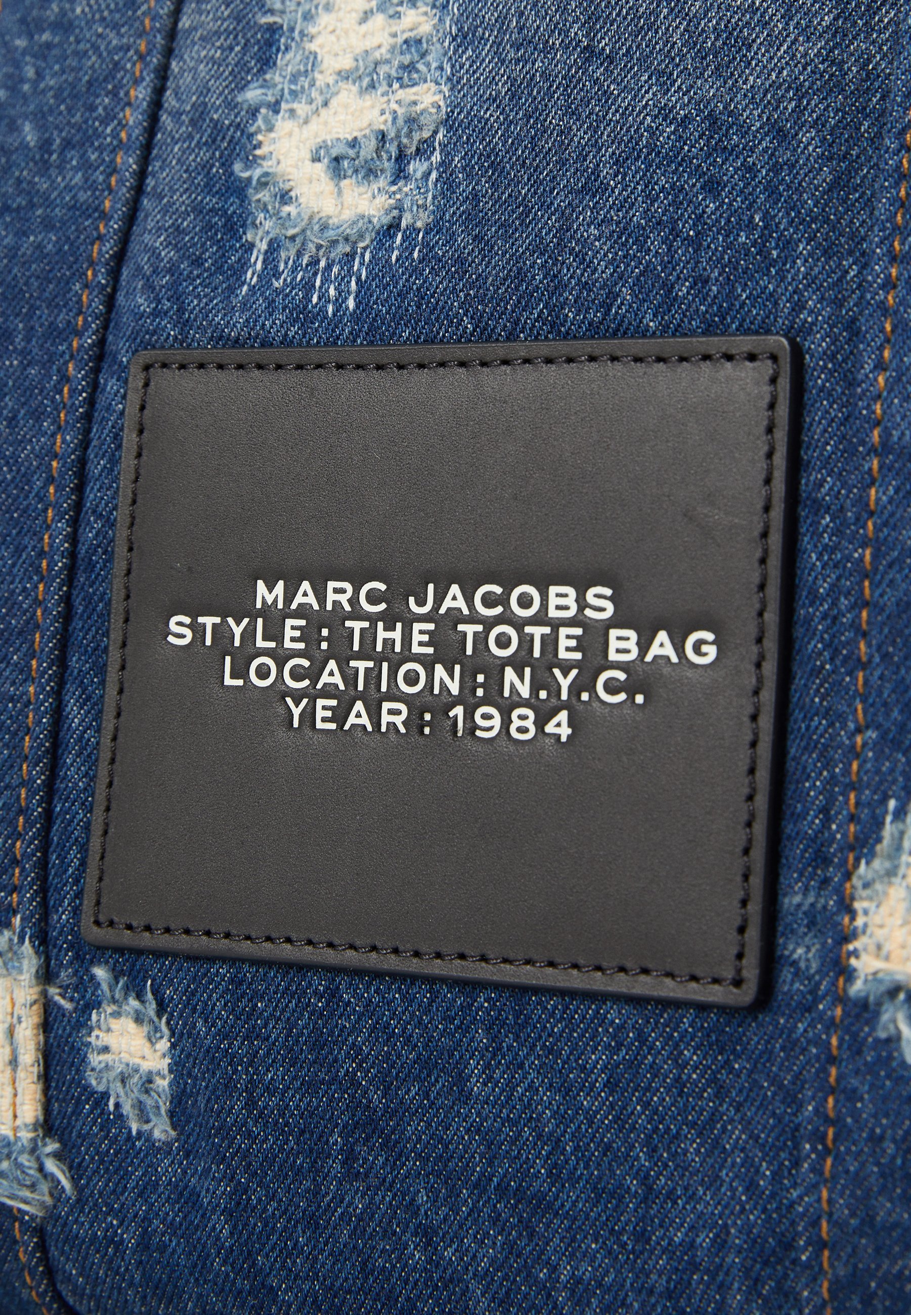 MARC JACOBS THE MEDIUM TOTE - Borsa a mano - indaco punk