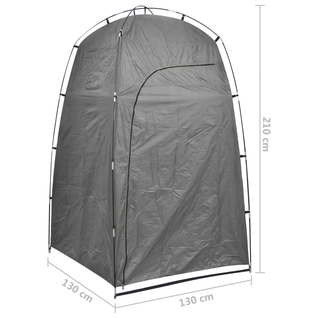 Sanitário portátil para camping Vidaxl 10L com barraca