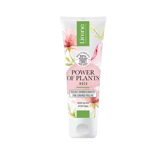 Lirene Power of Plants Rose peeling drobnoziarnisty 75 ml