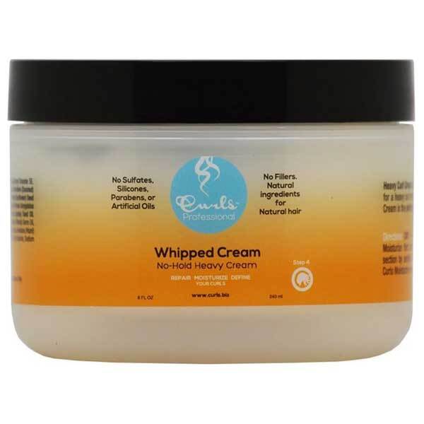 Rizos para mujeres, peinado con rizos gruesos, crema batida