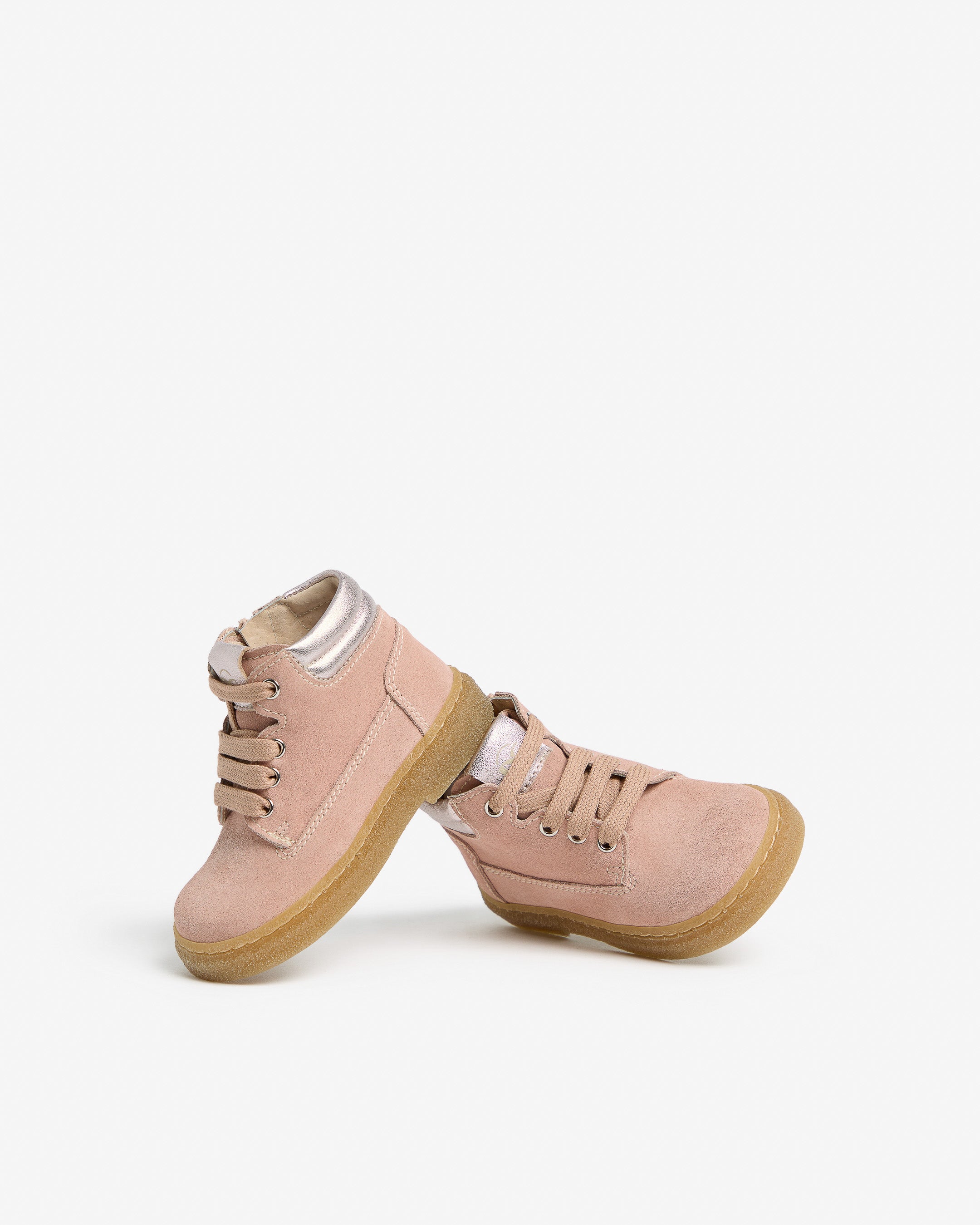  Bottines en daim et cuir pour jeunes filles