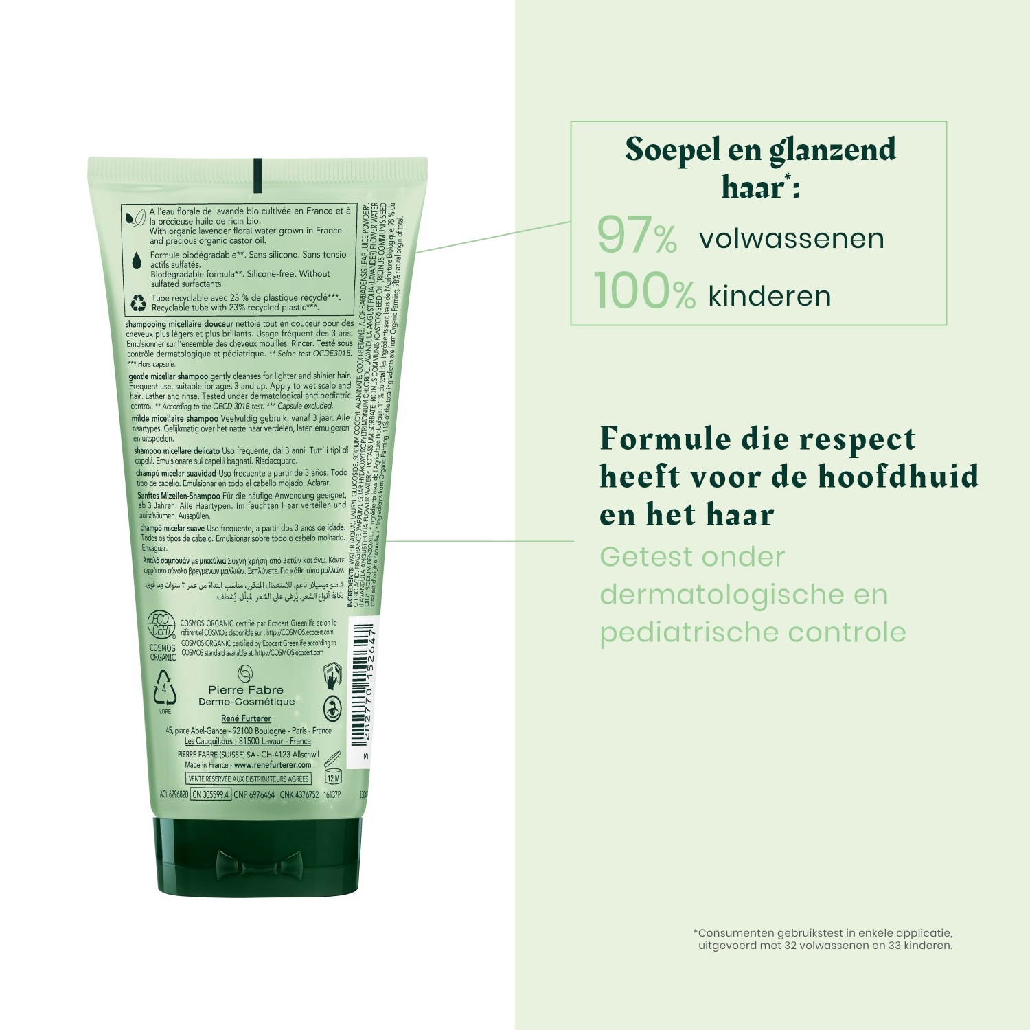 René Furterer Naturia blagi micelarni šampon - 50 ml