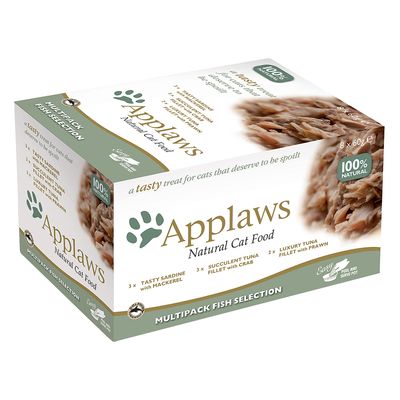 Applaws Multipack Katzentöpfe für Erwachsene, 60 g