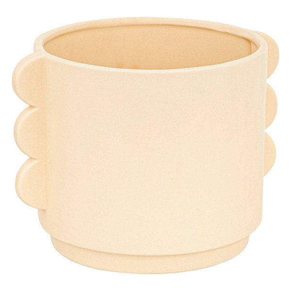Ceramiczna osłonka na doniczkę WAVY BLISS, 18 cm