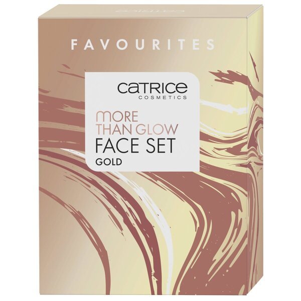 „Catrice More Than Glow“ auksinis veido priežiūros rinkinys<br>3 dalys