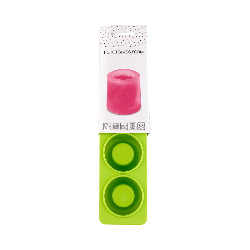 Giform Shotglass-muotti silikonista
