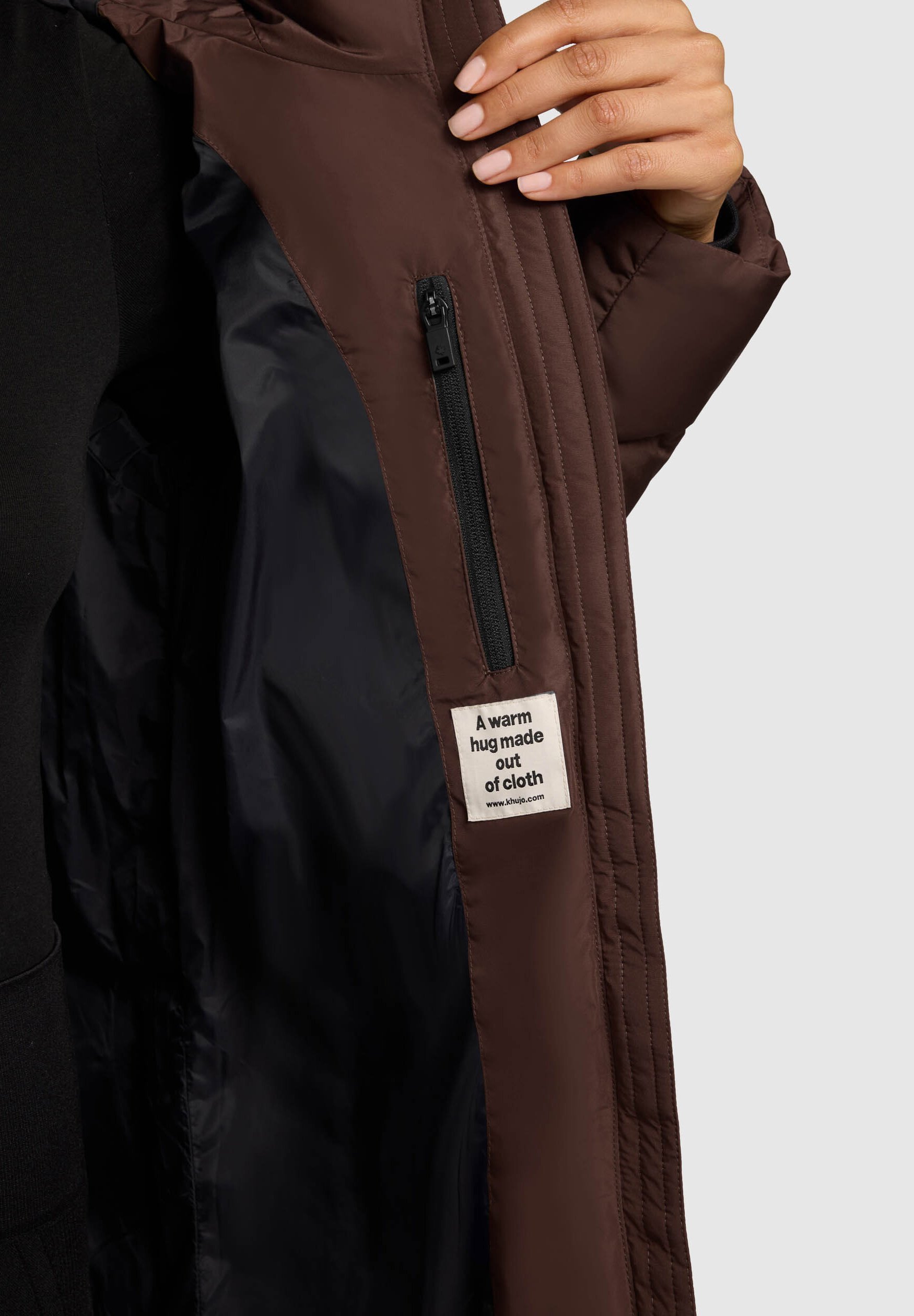khujo JILIAS5 - Veste d'hiver - dark brown