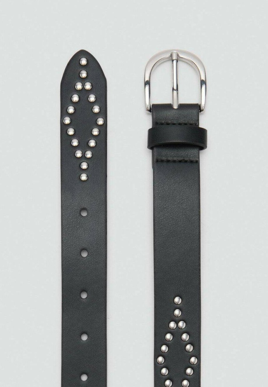 Ceinture Mango Kids EFFECT STUDDED TEEN - noire