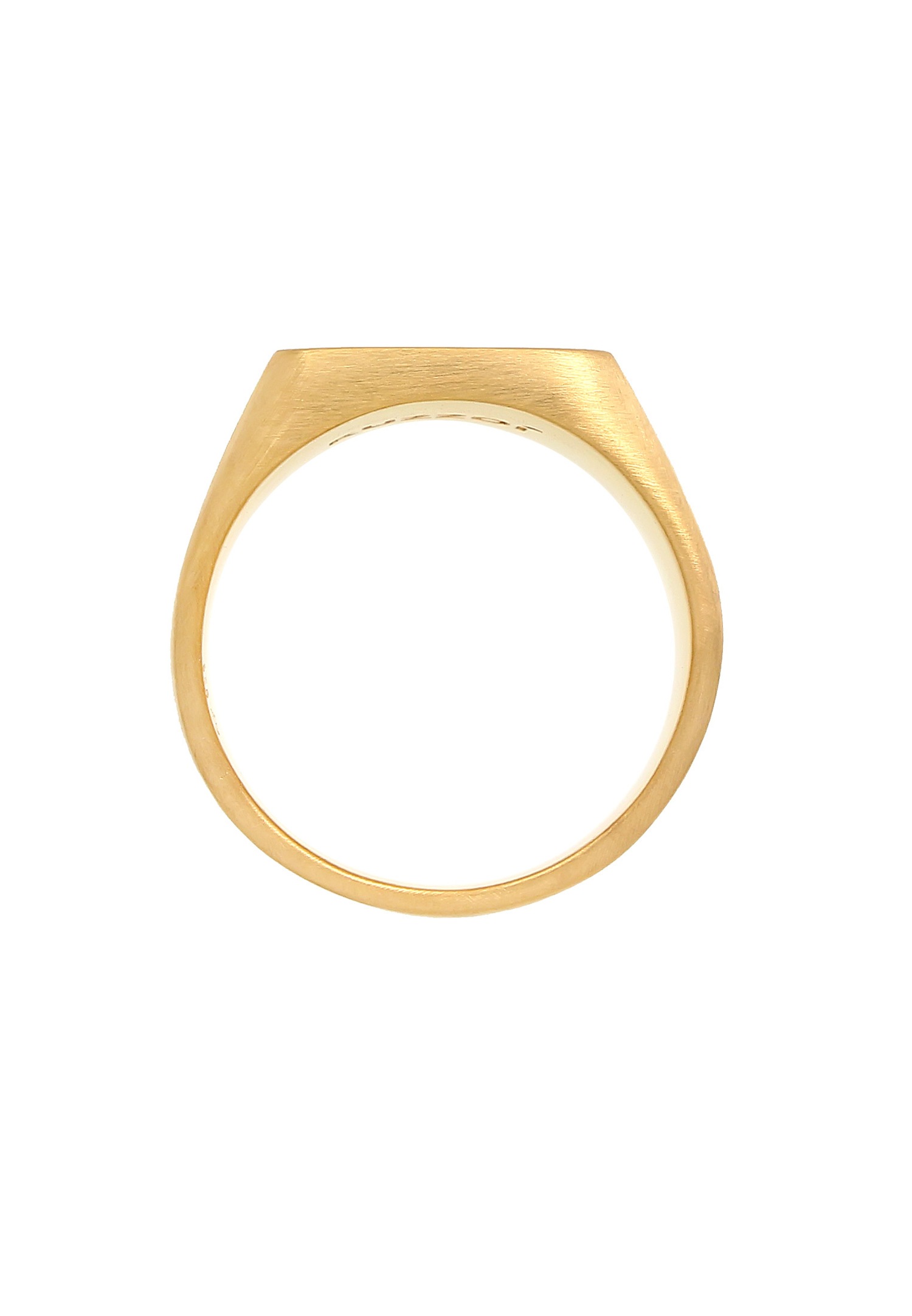 KUZZOI Chevalière Flèche Base Mat Bague Homme-(925/1000) Argent