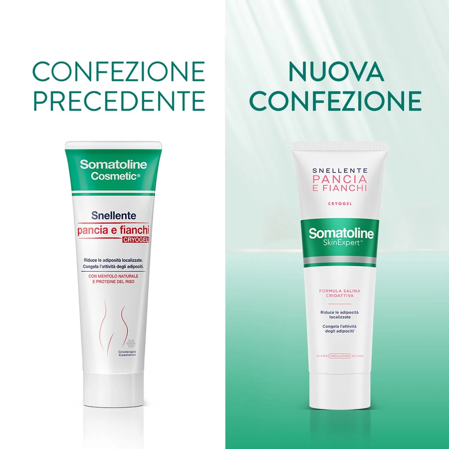 Snellenti Snellente Pancia e Fianchi Cryogel - Crema pancia e fianchi snellente