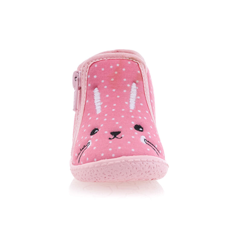 Pantuflas rosas para bebé niña