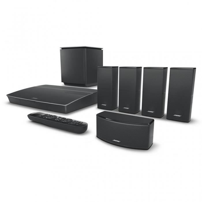 Sistema de cine en casa Bose Lifestyle 600 5.1 - Amplificador - Negro - 3 años de garantía