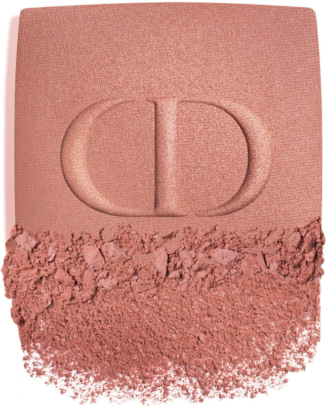 Blush compacto DIOR Rouge Blush, pincel e espelho.