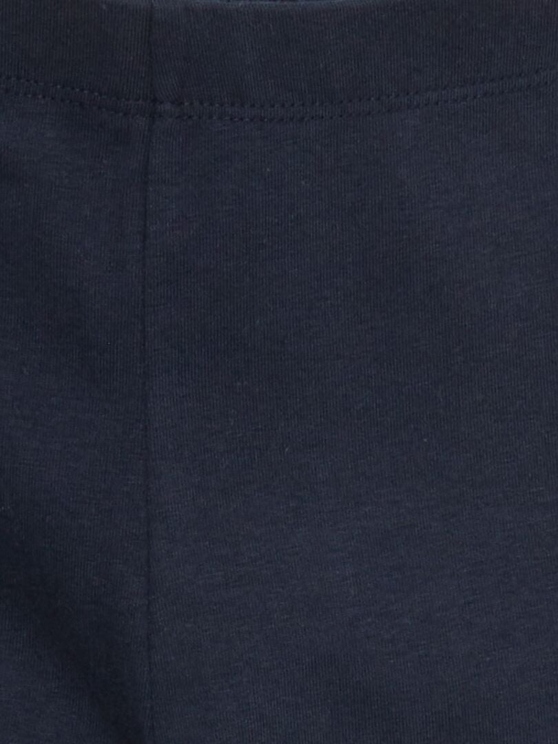Legginsy Long Stretch - granatowe