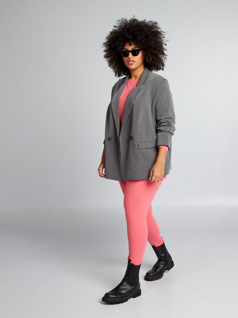 Effen jersey legging - ROZE