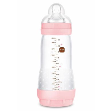 Μπιμπερό Mam Easy Start κατά των κολικών ροζ 320 ml 320 ml