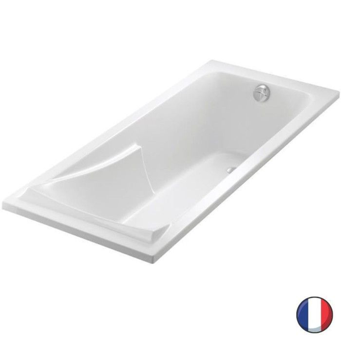 Bañera recta JACOB DELAFON Corvette Comfort, acrílico reforzado, 170 x 70