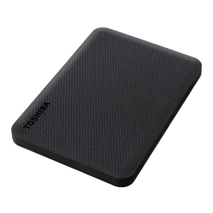 Disco rígido externo TOSHIBA Canvio Advance USB 3.2 Gen 1 - 2 TB - Preto