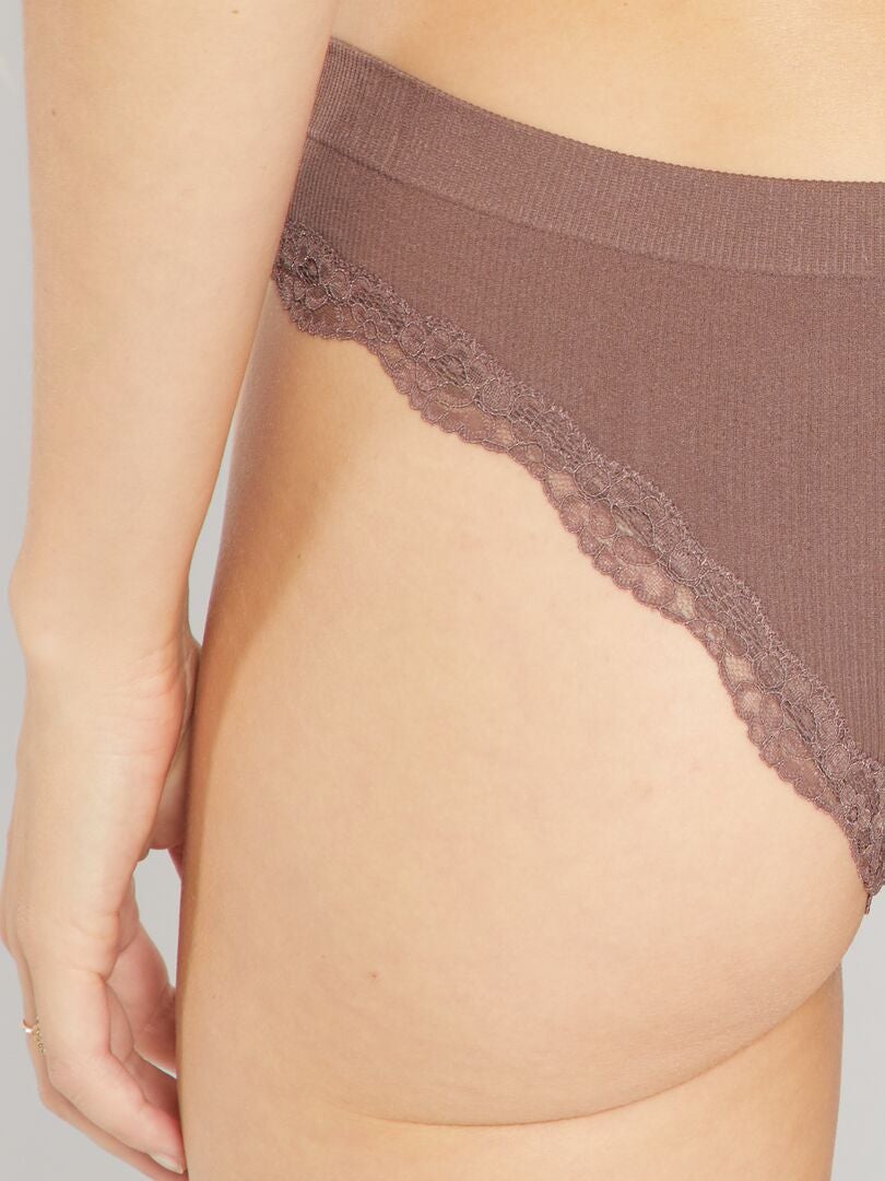 Set van 2 naadloze strings - BRUIN