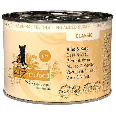 Catz finefood Mixed Trial Pack puszki 6 x 200g
